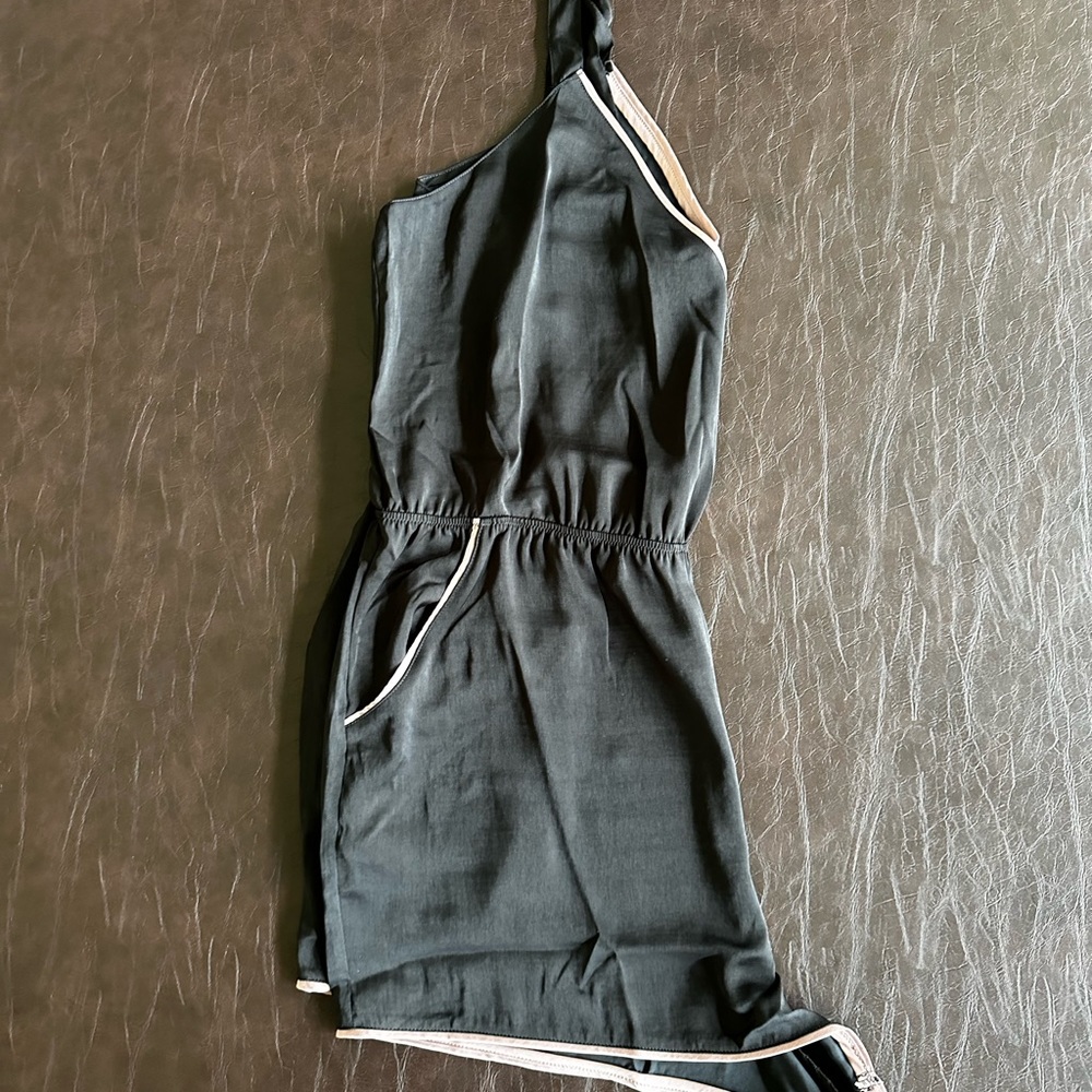INC intimate, sleepwear black with pink trim romper new. International Concepts - Picture 10 of 12